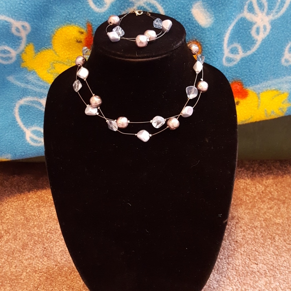 Necklace and bracelet